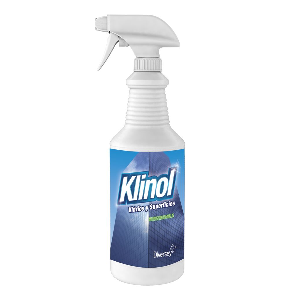 Klinol Vidrios y Superficies 12x1L - Limpiador de vidrios y superficies